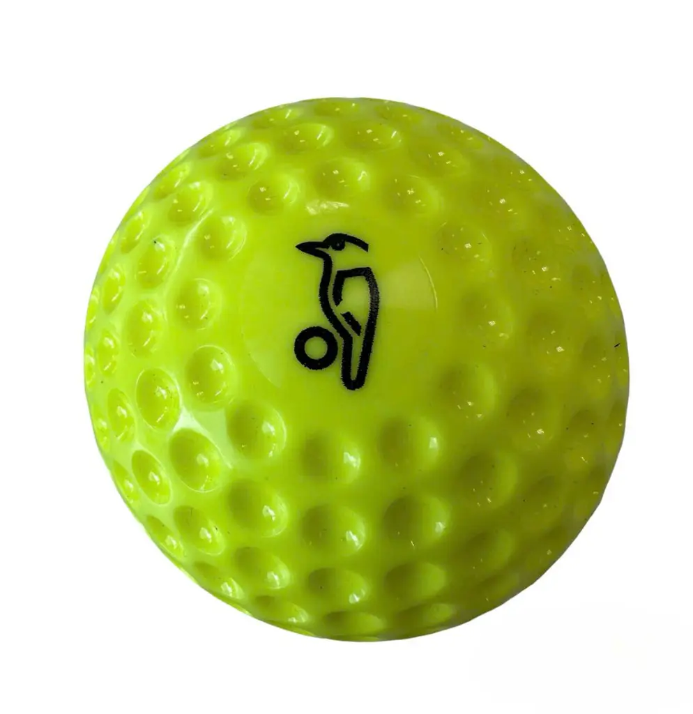 KOOKABURRA BOWLING MACHINE BALLS FLURO YELLOW.webp