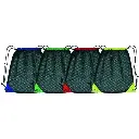 AQUALINE AQUA SACK/WETBAG BLUE BLACK (15101-BKB)