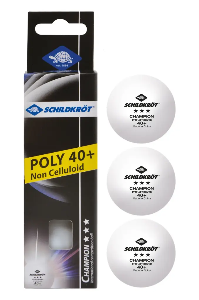 DONIC SCHILDKROT TT BALLS CHAMPION 3 STAR(3PC)