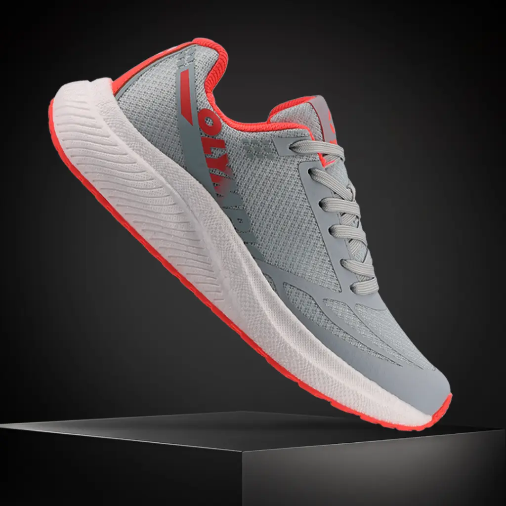 Olympic Women  Bounce 3 Grey/Salmon size 8