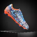 Olympic Youth F2 Soccer Boots  Turquoise/Orange size 5