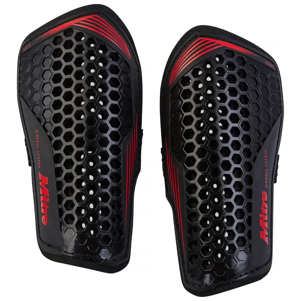 Mitre Aircell Carbon Slip shin guards 