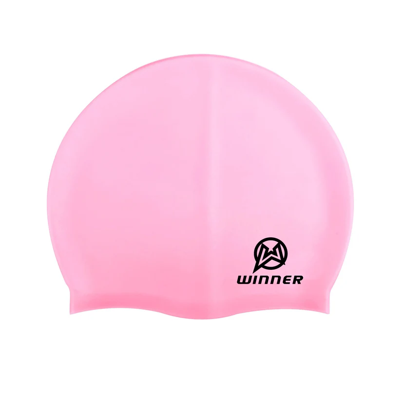 WINNER SILICONE SWIM CAP PINK 