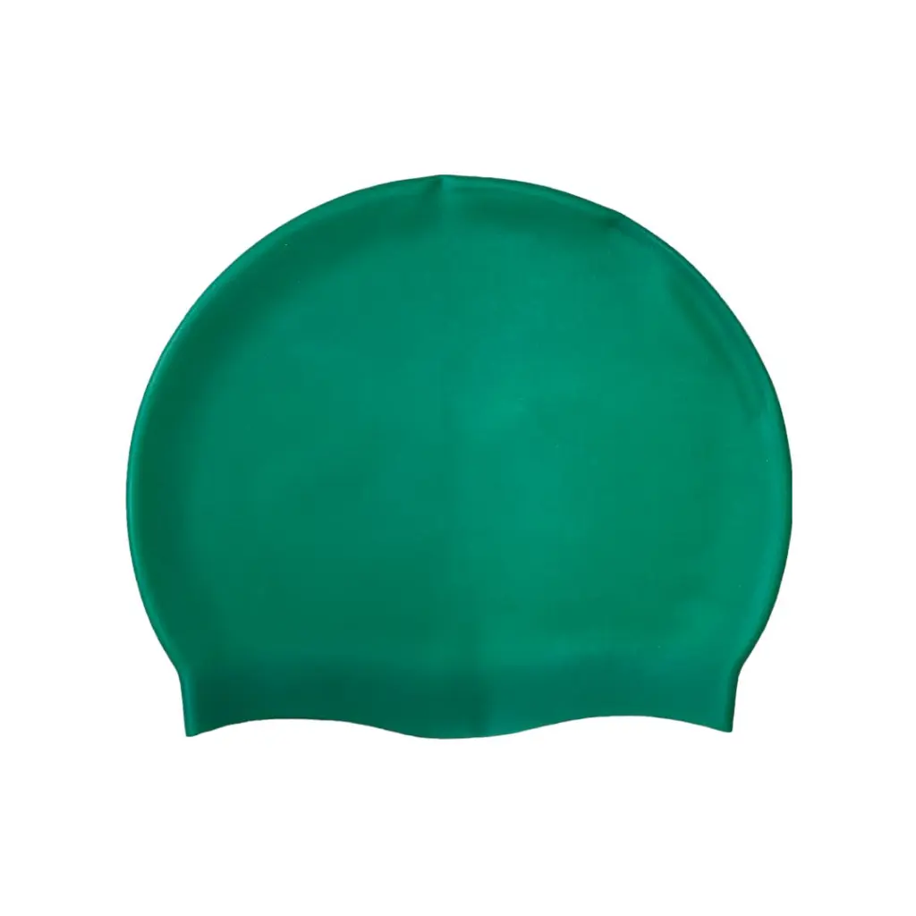 SECOND SKINS SILICONE SWIM CAP BOTTLE GREEN (SWSSSILCBG)