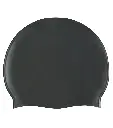 SECOND SKIN SILICONE SWIM CAP BLACK (SWSSSILCBLK)