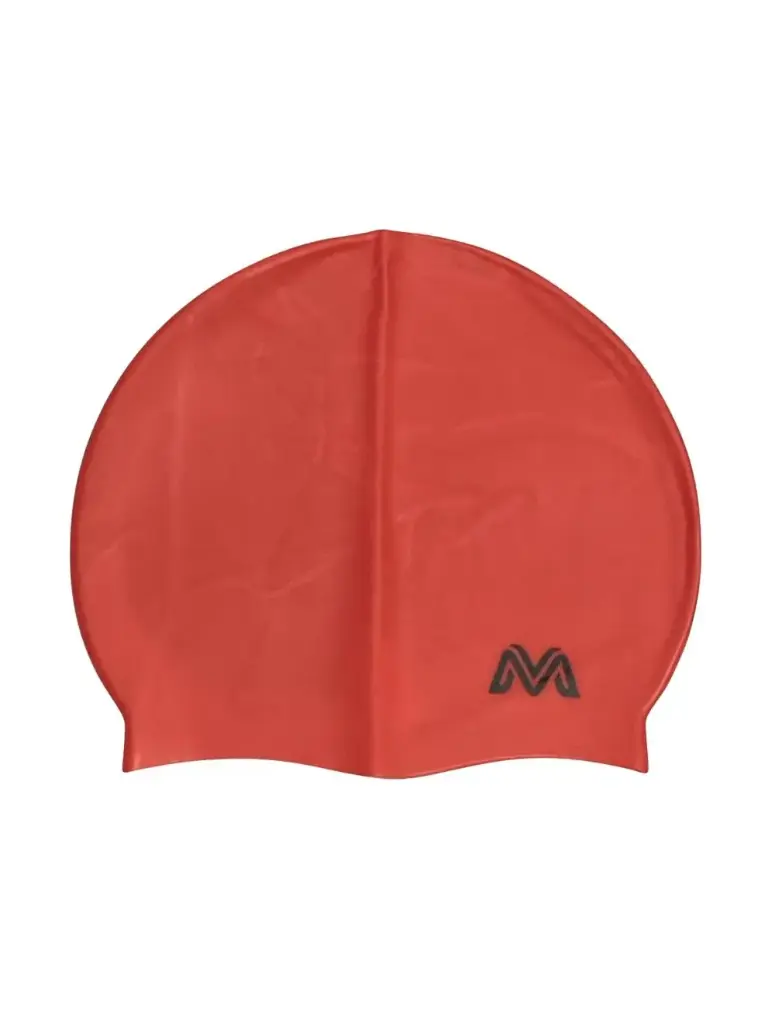 MITZUMA SILICONE SWIM CAP RED (MITSILSCR)