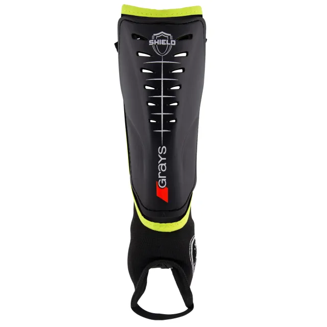 Shield Shinguard BLACK/FLUO YELLOY MEDIUM(GH068SP.M)
