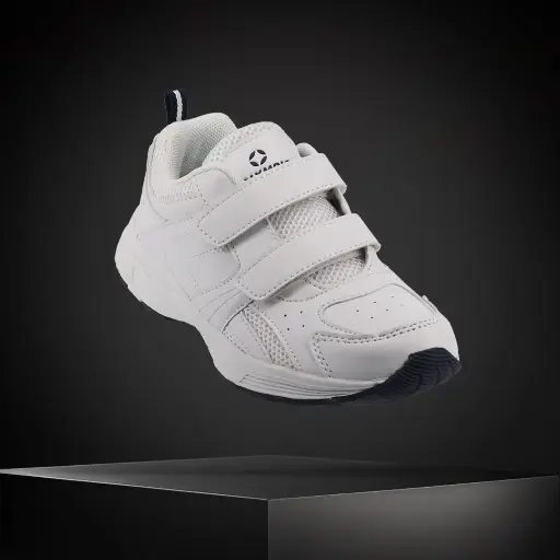 [FWOLYRECESSJVW.13] Olympic Recess Velcro  White size Junior 13