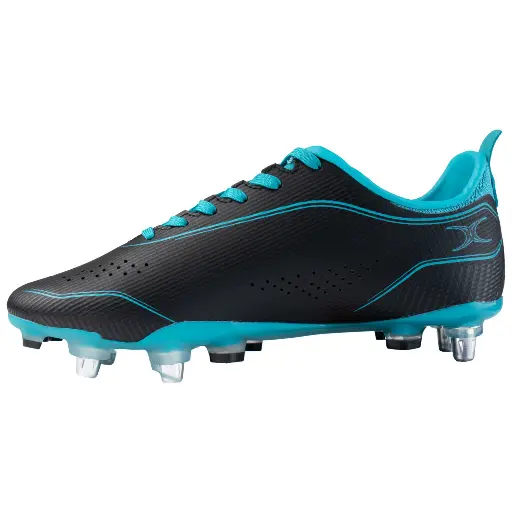 [RUGGIL519.8] GILBERT CAGE PRO PACE 6 STUD   RUGBY BOOTS SIZE  8