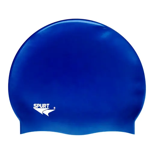 [SPSWSILSCRB] SPURT SILICONE SWIM CAP ROYAL BLUE 