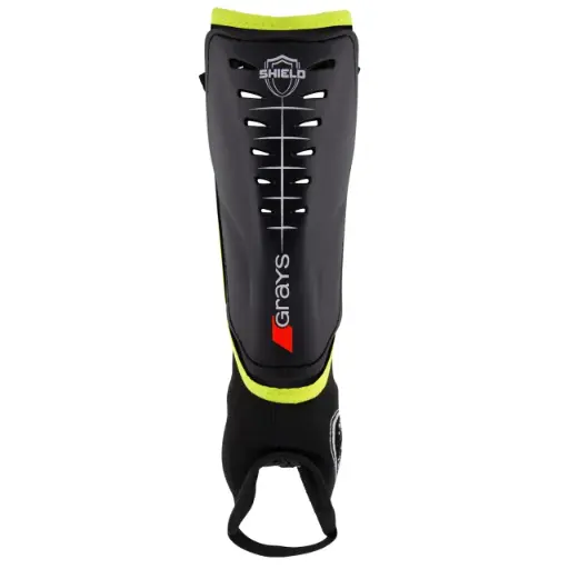 [GH068SP.L] GRAYS Shield Shinguard BLACK/FLUO YELLOY MEDIUM(GH068SP.L)